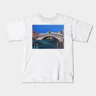 Rialto Bridge, Venice, Italy Kids T-Shirt